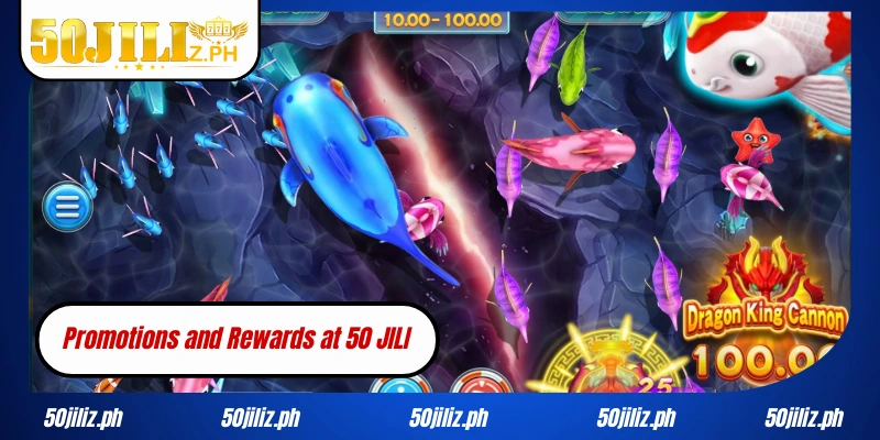 Promotions and Rewards at 50 JILI