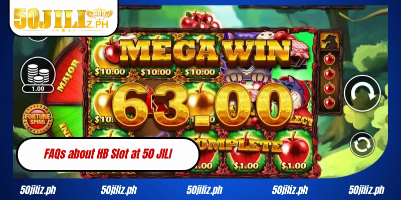 FAQs about HB Slot at 50JILI