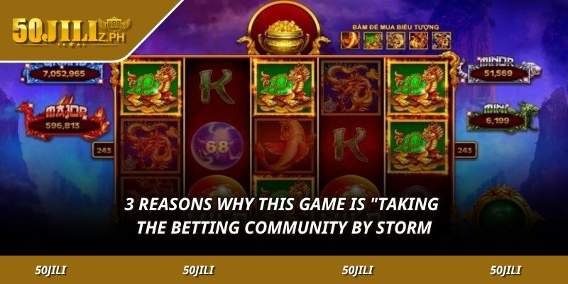 3 reasons why this game is “taking the betting community by storm”
