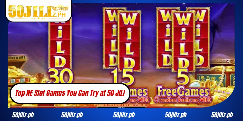Top NE Slot Games You Can Try at 50JILI