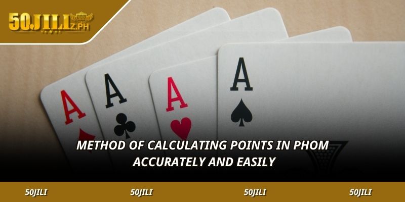 Method of calculating points in Phom accurately and easily