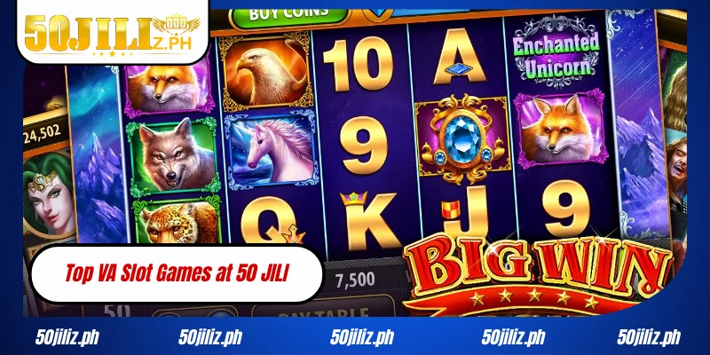 Top VA Slot Games at 50JILI
