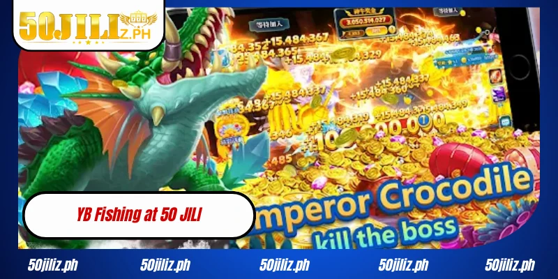 YB Fishing at 50JILI An Underwater Adventure with Real Rewards